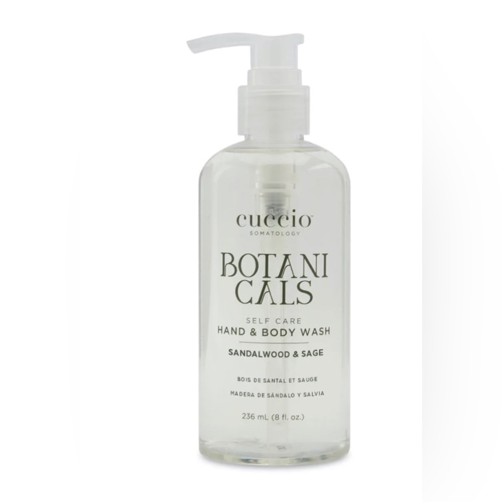 🌺 2/$20 CUCCIO SOMATOLOGY BOTANICALS HYDRATING HAND & BODY WASH SANDALWOOD SAGE